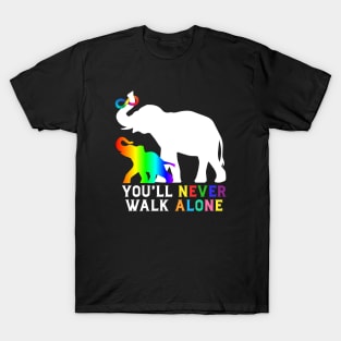 Elephant Autism Acceptance T-Shirt